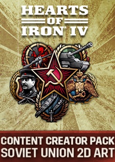Купить Hearts of Iron IV: Content Creator Pack - Soviet Union 2D Art ...
