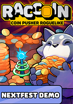 Купить RACCOIN: Coin Pusher Roguelike Купить RACCOIN: Coin Pusher Roguelike