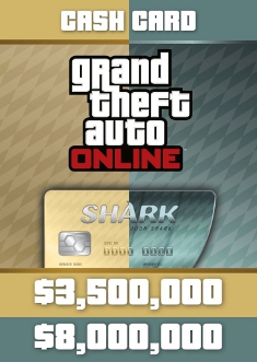 Купить GTA Online: Whale Shark & Megalodon Shark Cash Card